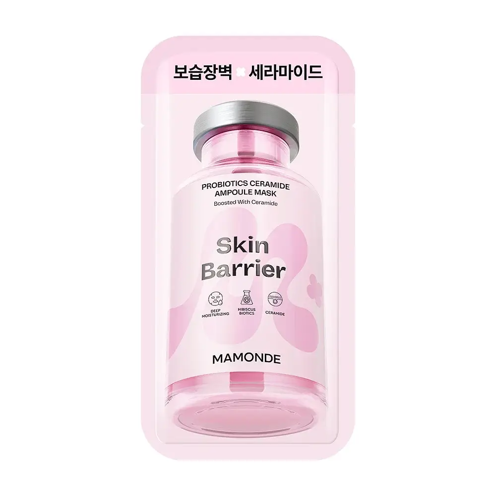 [보습장벽] 마몽드 프로바이오틱스 세라마이드 앰플 마스크팩 1매